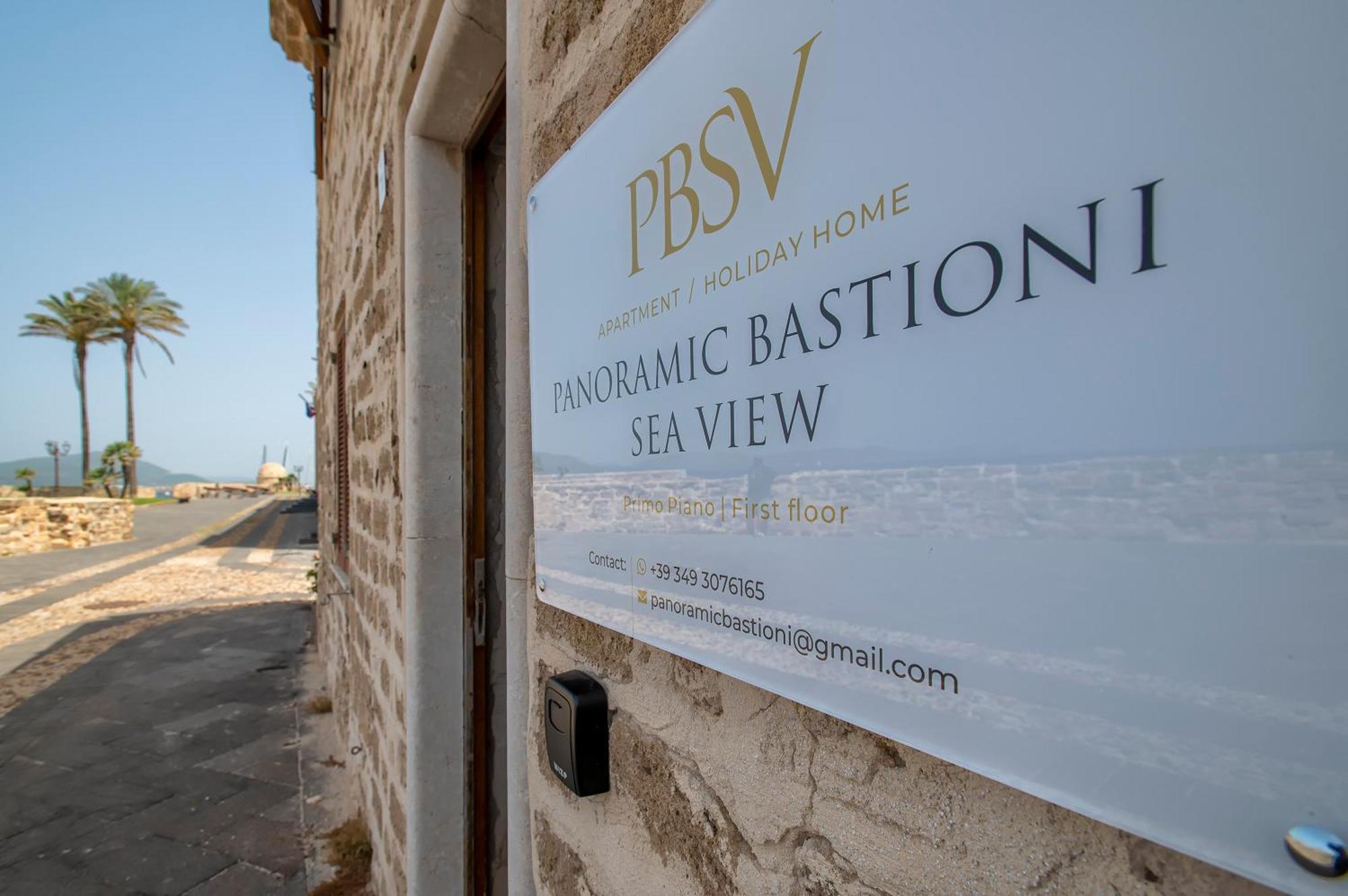 Panoramic Bastioni Sea View Apartamento Alghero Exterior foto