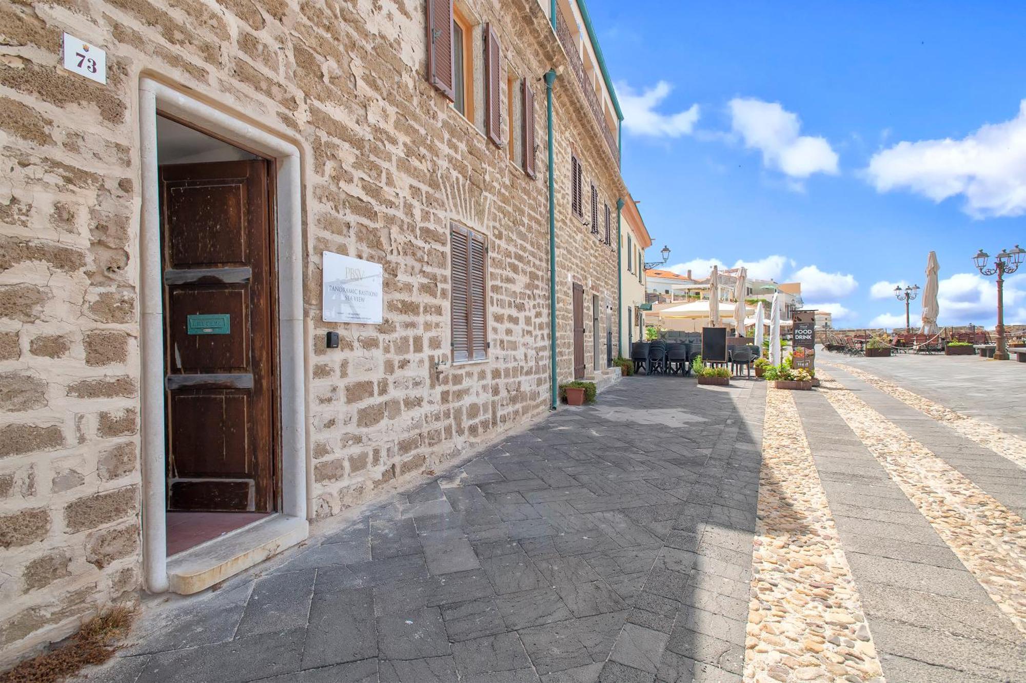 Panoramic Bastioni Sea View Apartamento Alghero Exterior foto